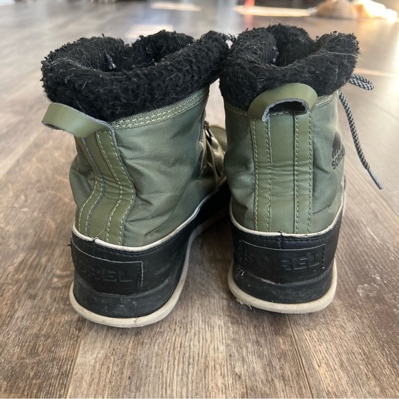 Sorel Explorer Nylon Carnival Boot - Olive - Picture 9 of 11